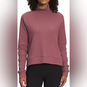 North face turtleneck sweater, size L